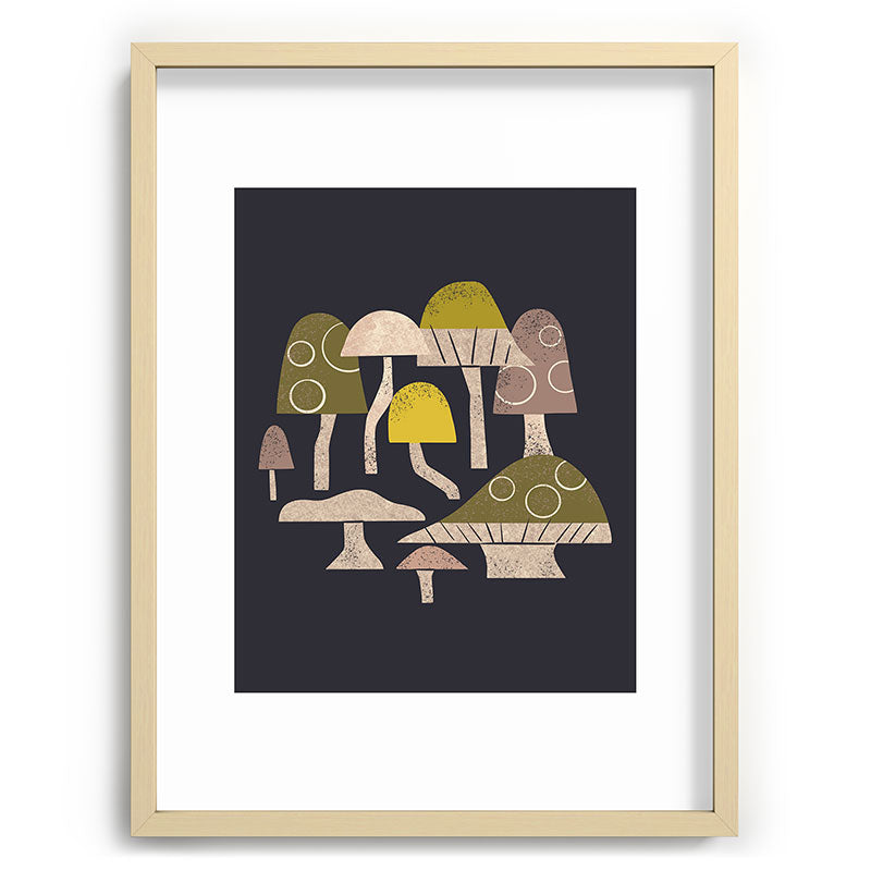 Toadstools Framed Art Print Gallery Image 99