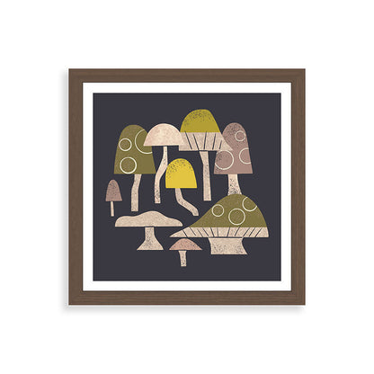 Toadstools Framed Art Print Gallery Image 60