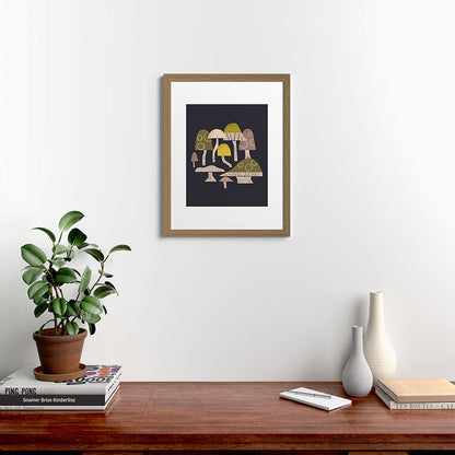 Toadstools Framed Art Print Gallery Image 54
