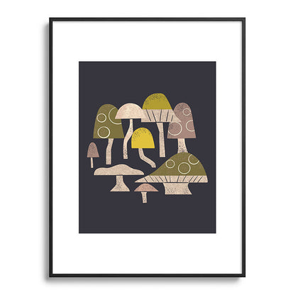 Toadstools Framed Art Print Gallery Image 116