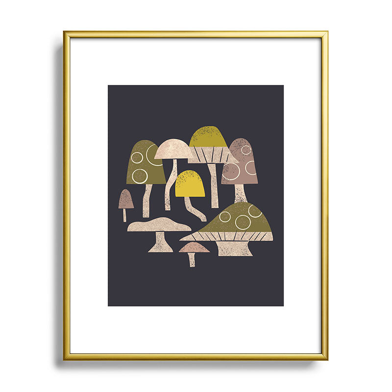Toadstools Framed Art Print Gallery Image 120