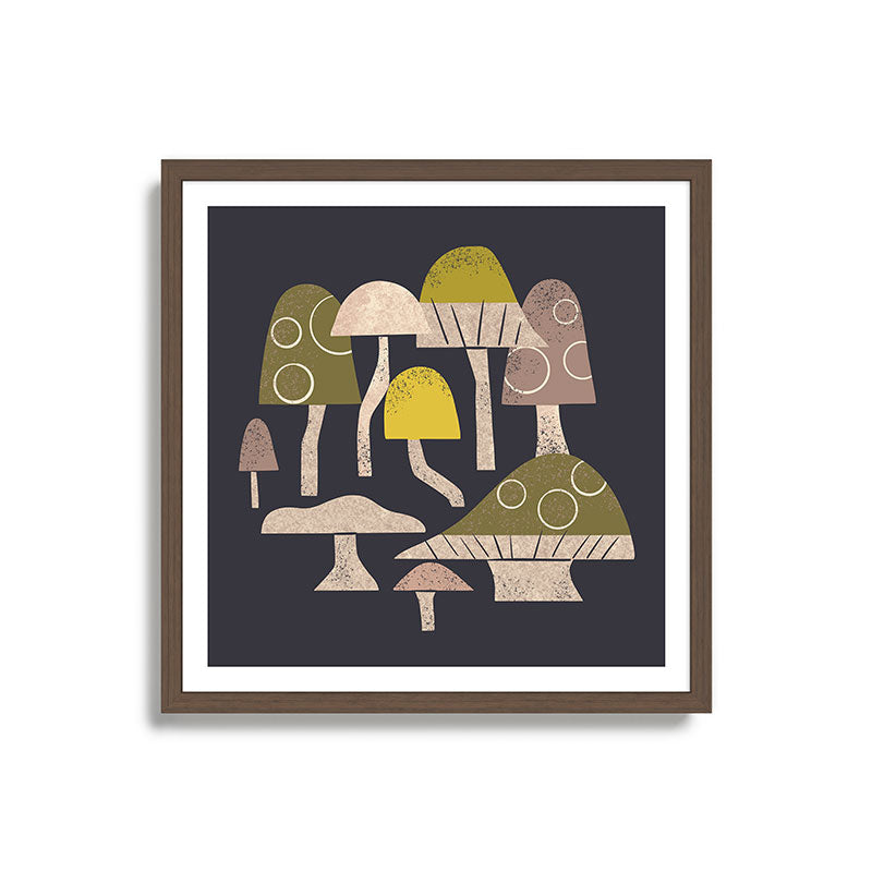 Toadstools Framed Art Print Gallery Image 17