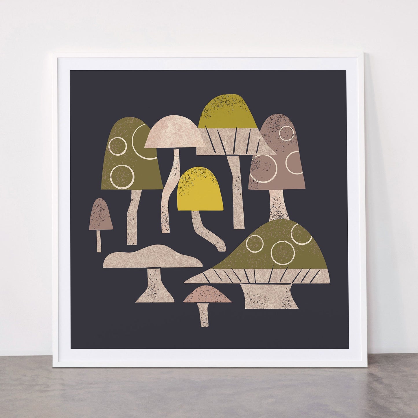 Toadstools Framed Art Print Gallery Image 43