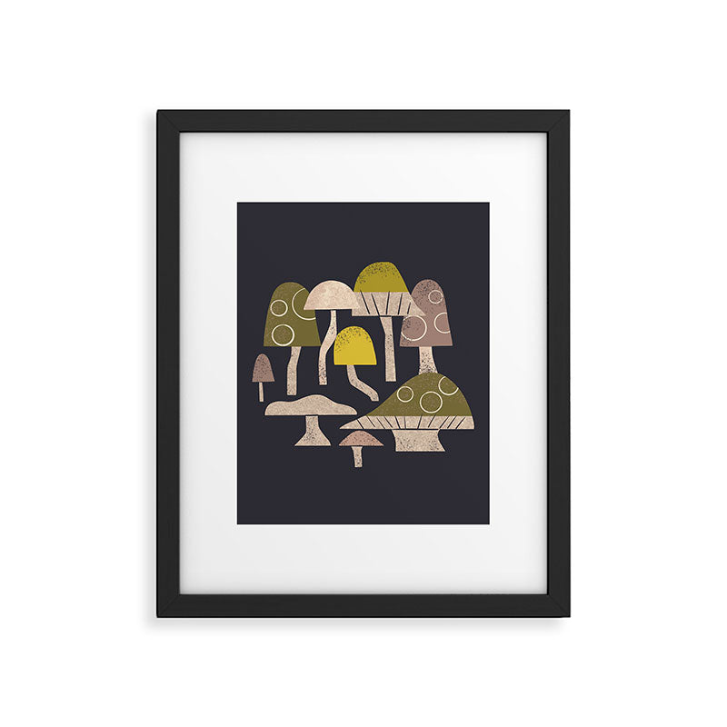 Toadstools Framed Art Print Gallery Image 3