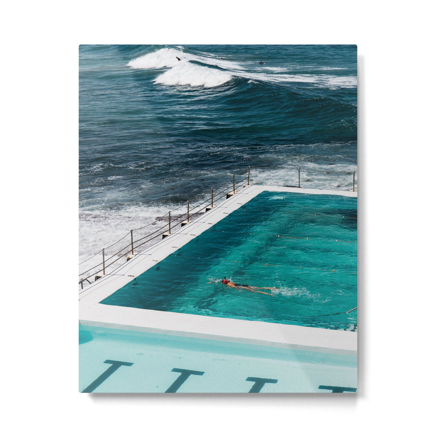 Bondi Icebergs Club I art print Metal Print Gallery Image 2