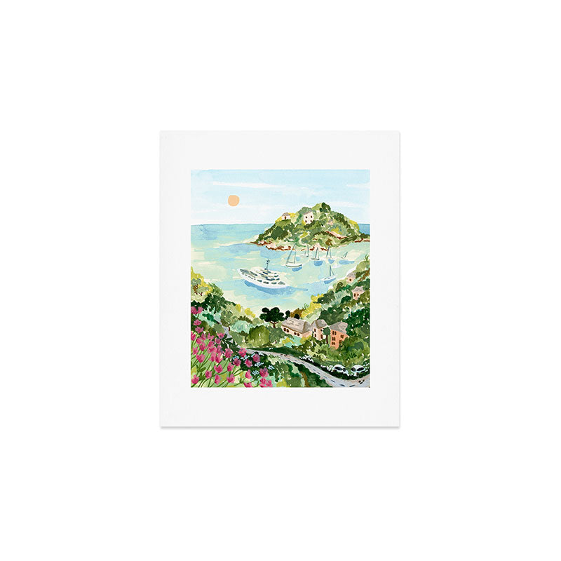 Portofino Art Print Gallery Image 1