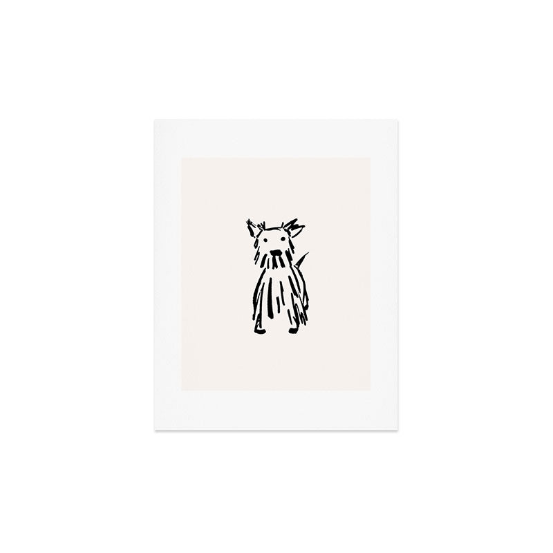 Max the dog Art Print Gallery Image 3