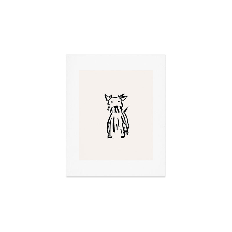 Max the dog Art Print Gallery Image 1