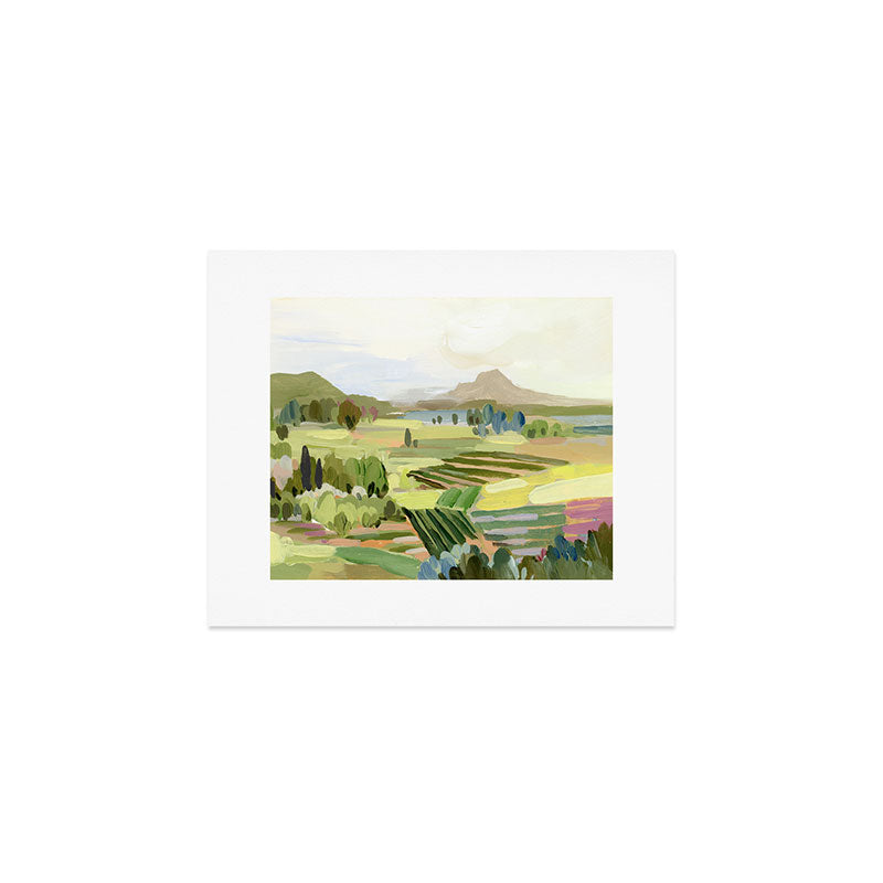 Sunny Italian Fields Art Print Gallery Image 1