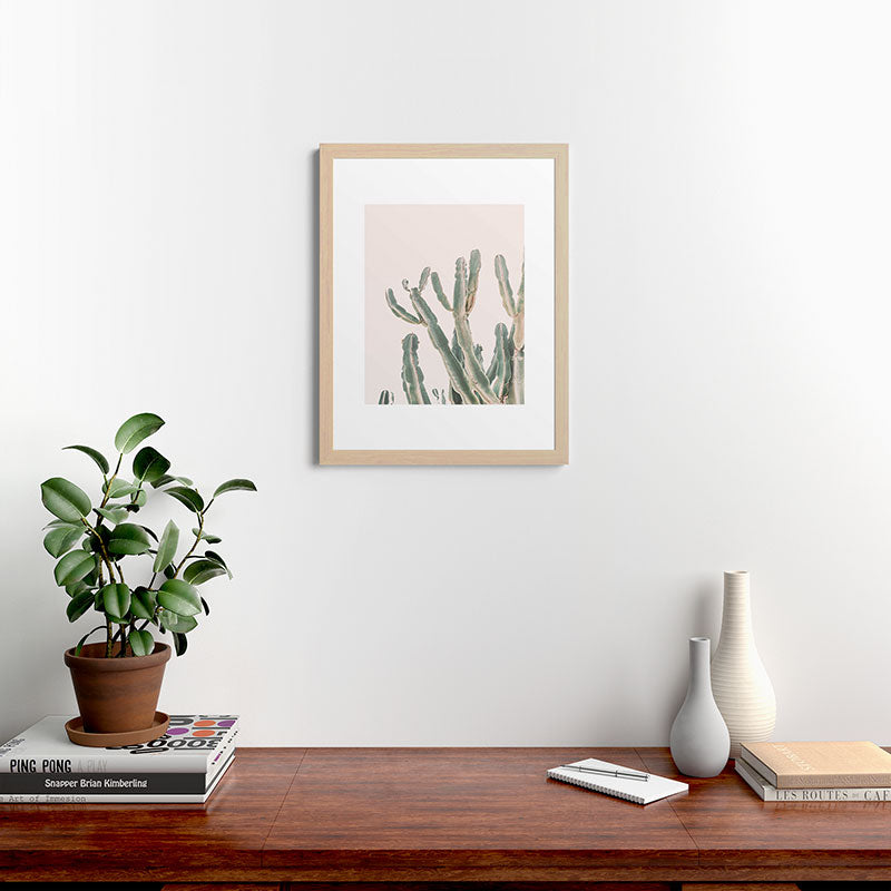 Sunrise Cactus Framed Art Print Gallery Image 47