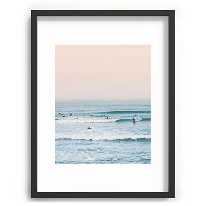 Surfers Framed Art Print Gallery Image 60