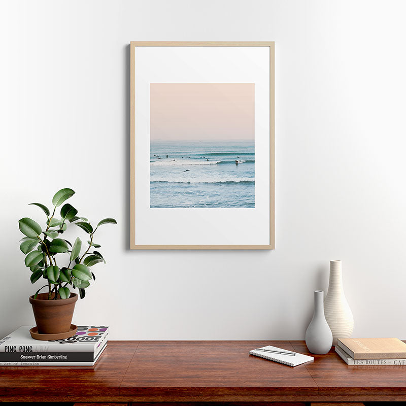 Surfers Framed Art Print Gallery Image 20