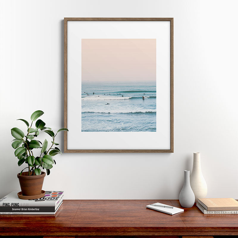 Surfers Framed Art Print Gallery Image 14