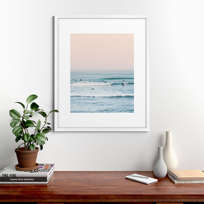 Surfers Framed Art Print Gallery Image 56