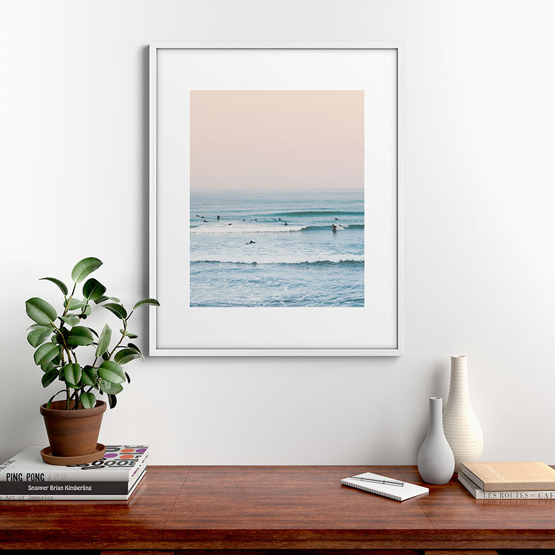 Surfers Framed Art Print Gallery Image 28