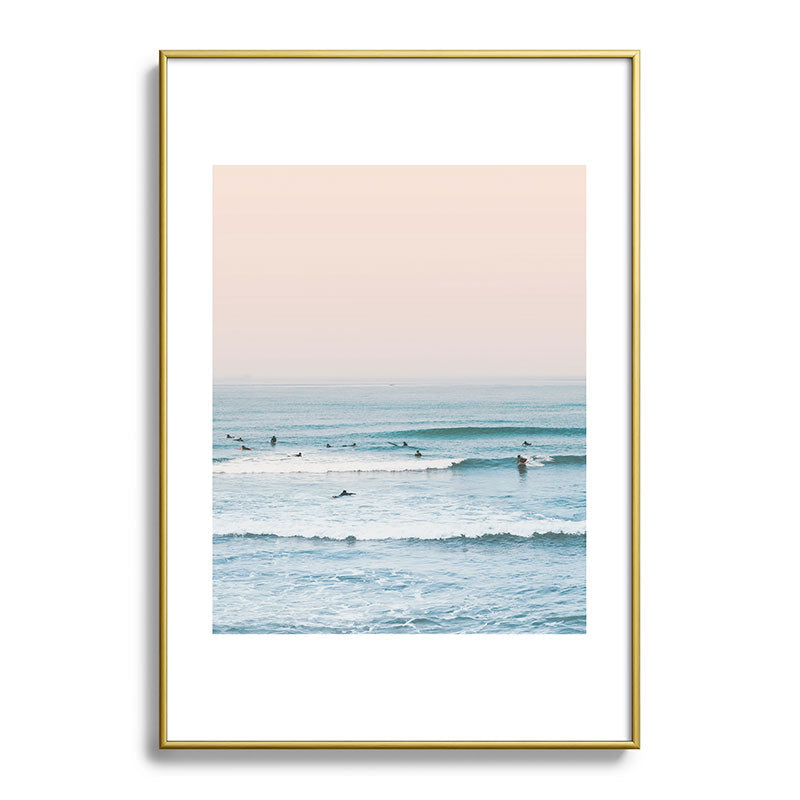 Surfers Framed Art Print Gallery Image 90