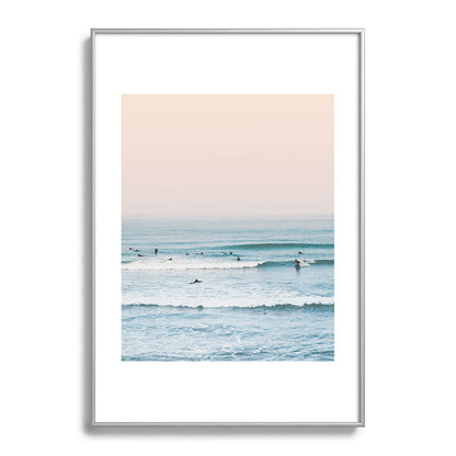 Surfers Framed Art Print Gallery Image 97