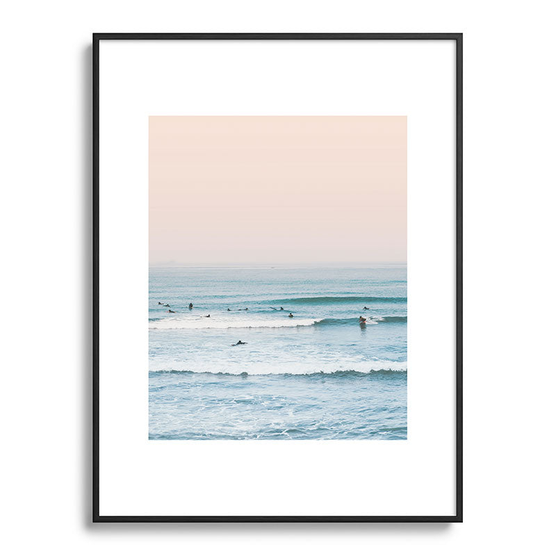 Surfers Framed Art Print Gallery Image 84