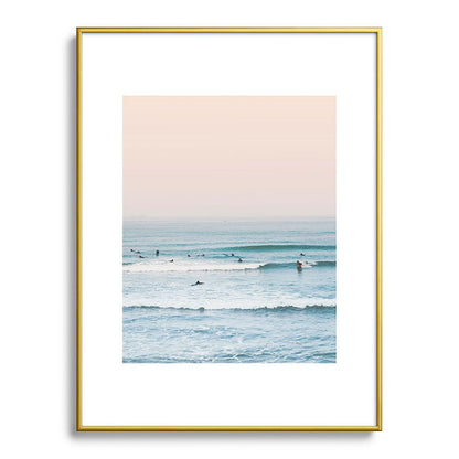 Surfers Framed Art Print Gallery Image 92
