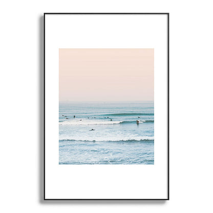 Surfers Framed Art Print Gallery Image 87