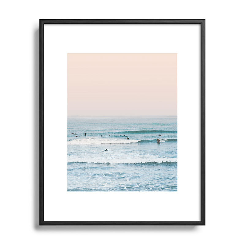 Surfers Framed Art Print Gallery Image 81