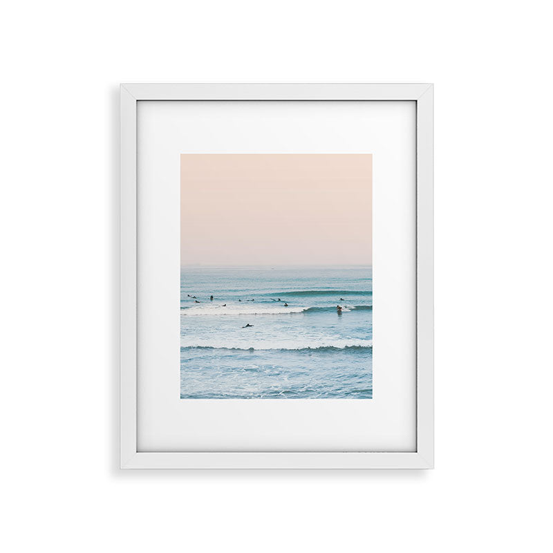 Surfers Framed Art Print Gallery Image 23