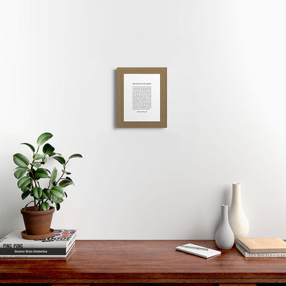 The Man In The Arena Framed Art Print Gallery Image 51