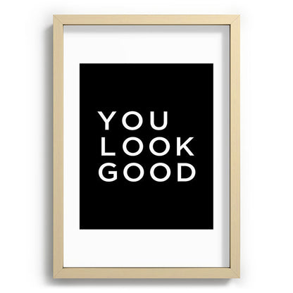 You look good Framed Art Print Gallery Image 97