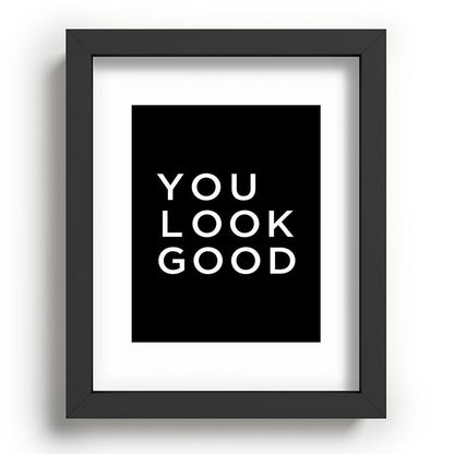 You look good Framed Art Print Gallery Image 78
