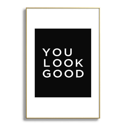 You look good Framed Art Print Gallery Image 127