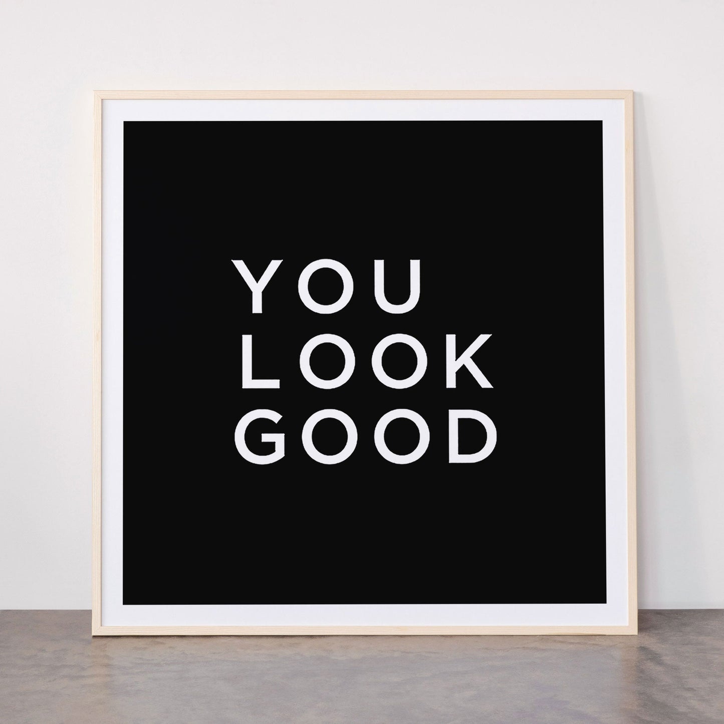 You look good Framed Art Print Gallery Image 33