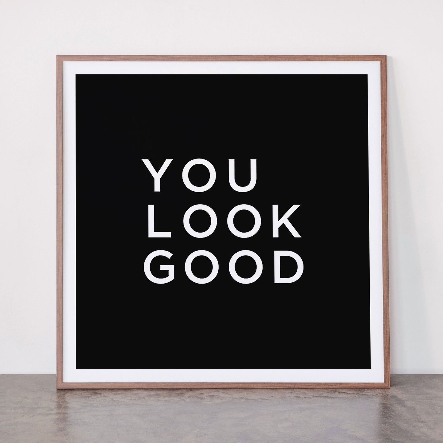 You look good Framed Art Print Gallery Image 21