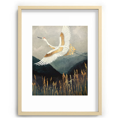 Elegant Flight Framed Art Print Gallery Image 100