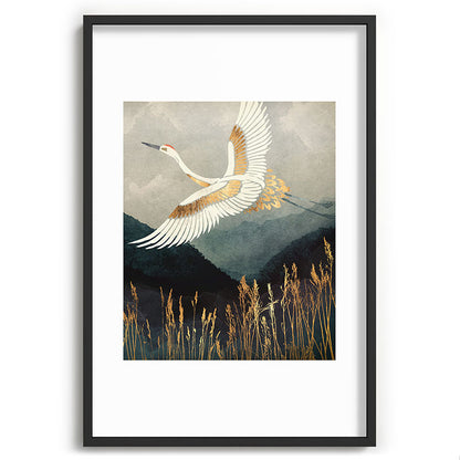 Elegant Flight Framed Art Print Gallery Image 85