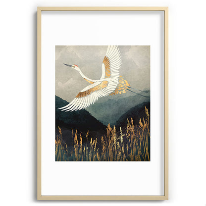 Elegant Flight Framed Art Print Gallery Image 102