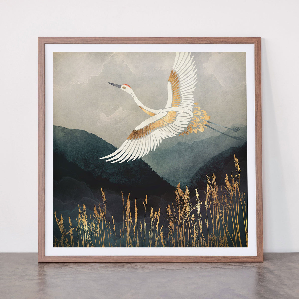 Elegant Flight Framed Art Print Gallery Image 66