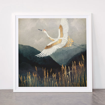 Elegant Flight Framed Art Print Gallery Image 87
