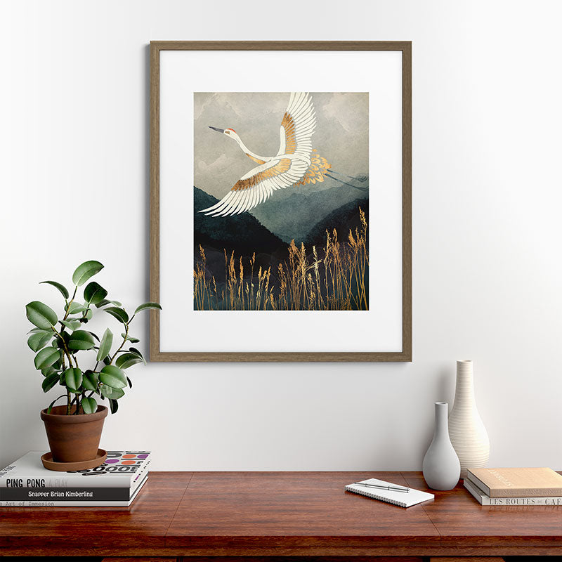 Elegant Flight Framed Art Print Gallery Image 58