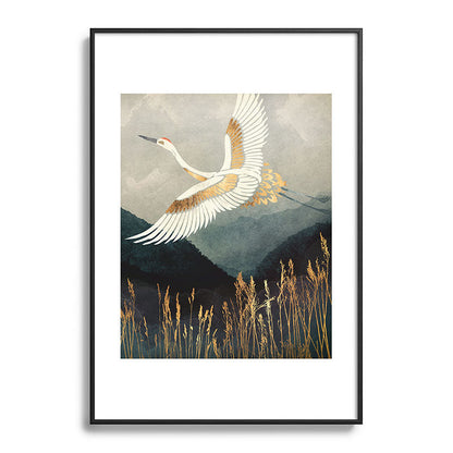 Elegant Flight Framed Art Print Gallery Image 113