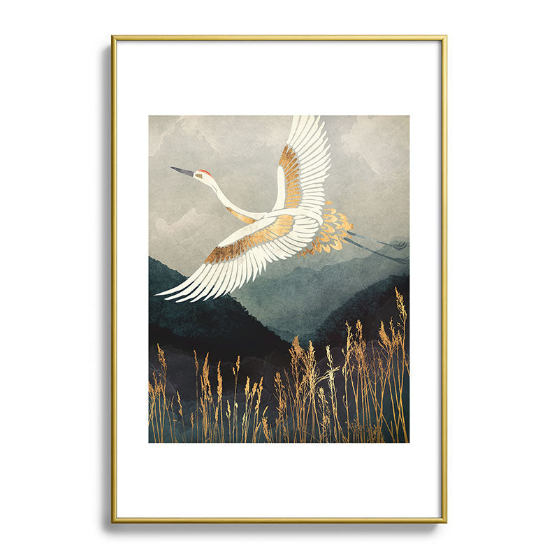 Elegant Flight Framed Art Print Gallery Image 123