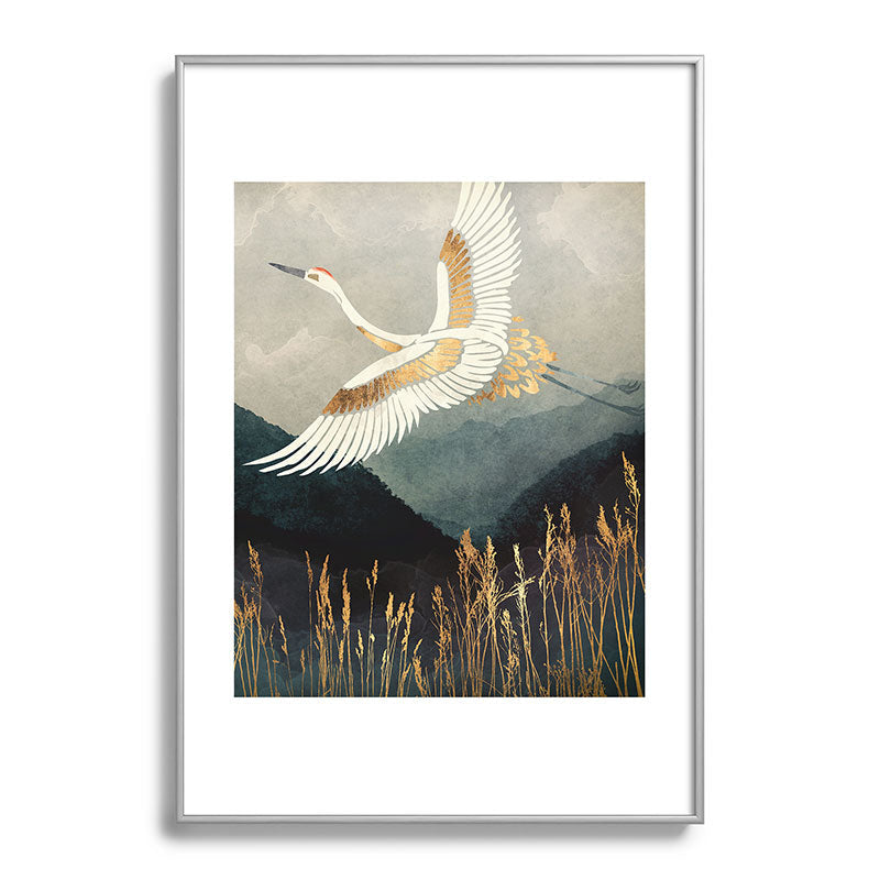Elegant Flight Framed Art Print Gallery Image 132