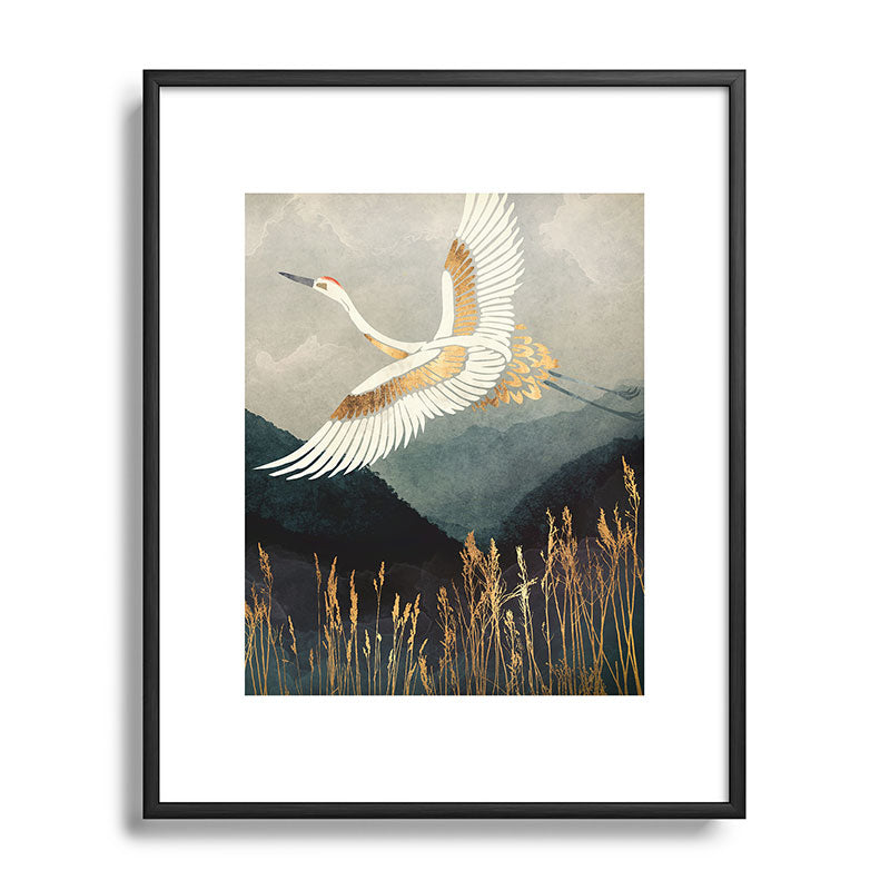 Elegant Flight Framed Art Print Gallery Image 112