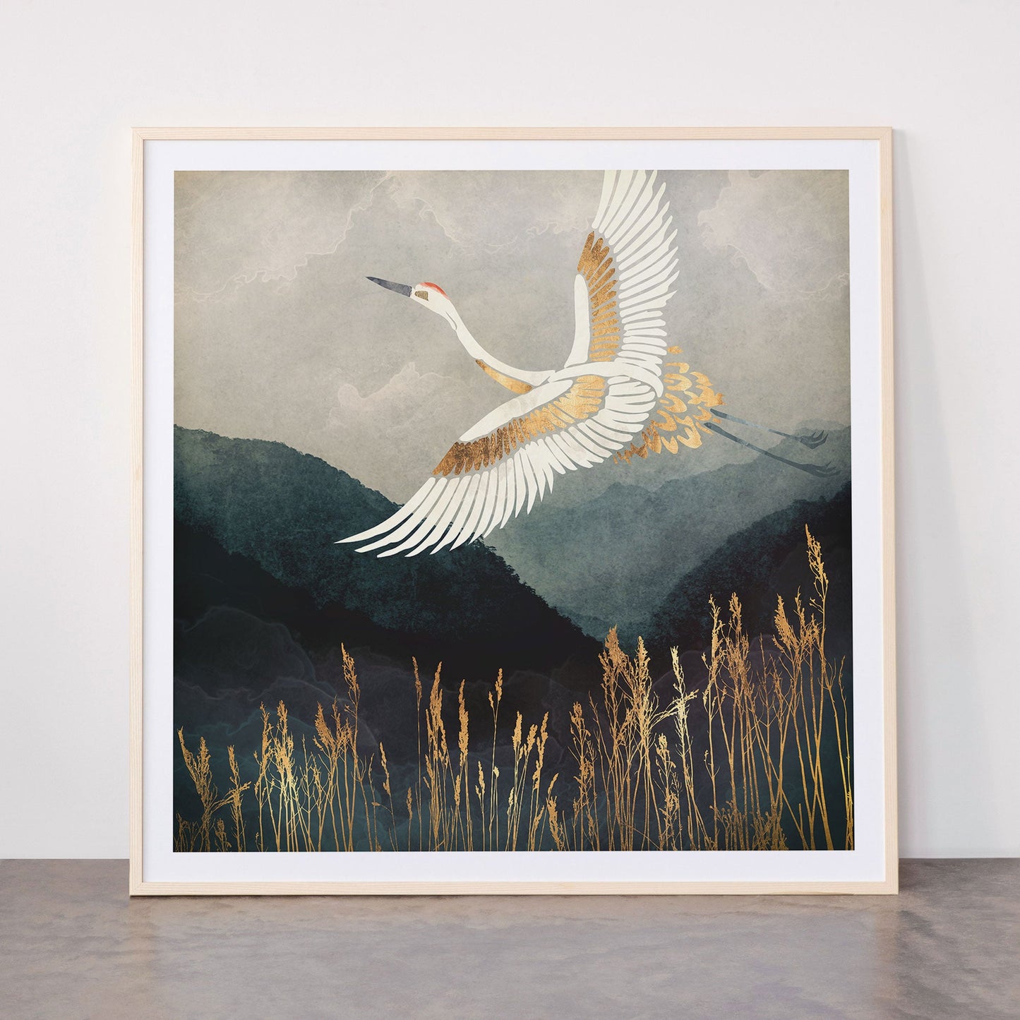 Elegant Flight Framed Art Print Gallery Image 33