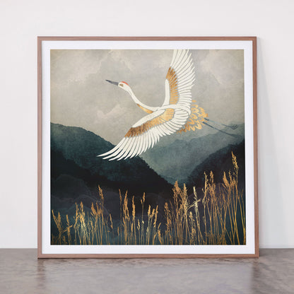 Elegant Flight Framed Art Print Gallery Image 21