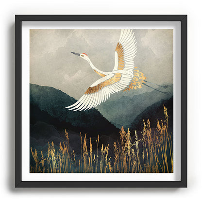 Elegant Flight Framed Art Print Gallery Image 93
