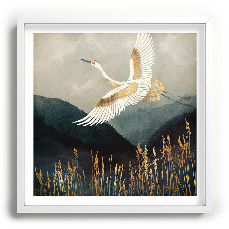 Elegant Flight Framed Art Print Gallery Image 118