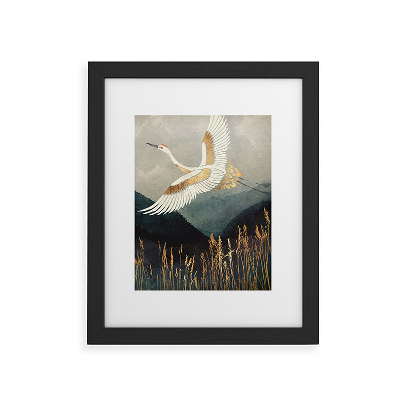 Elegant Flight Framed Art Print Gallery Image 44