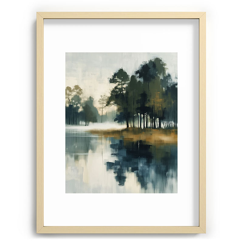 Country Lake II Framed Art Print Gallery Image 73