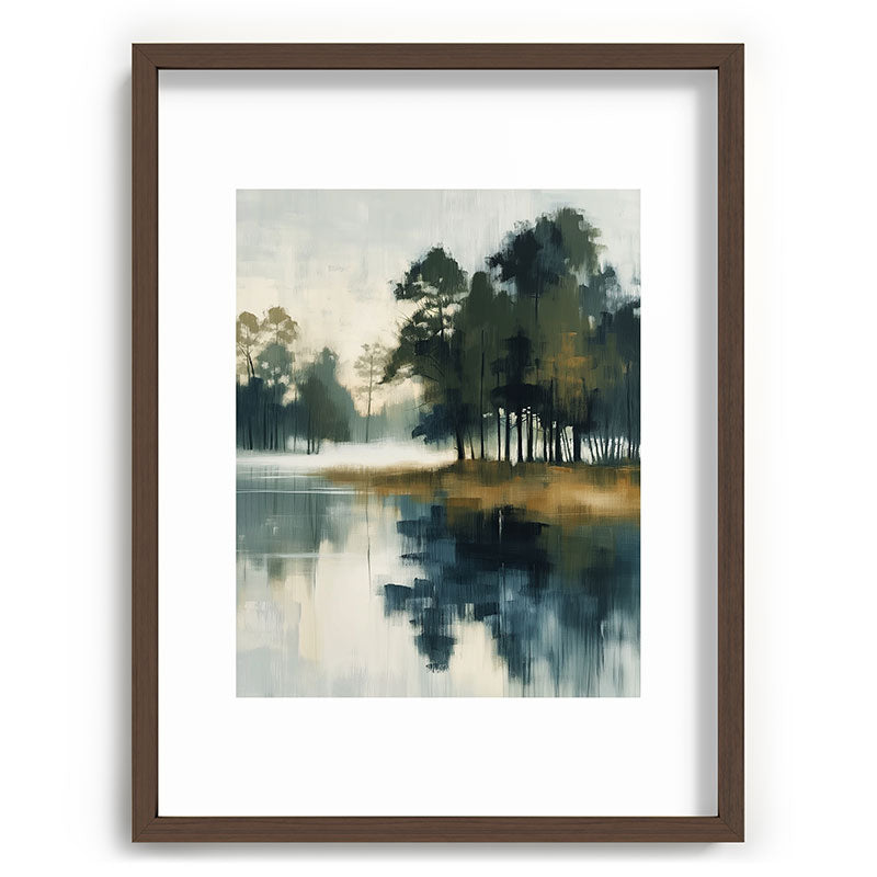 Country Lake II Framed Art Print Gallery Image 66
