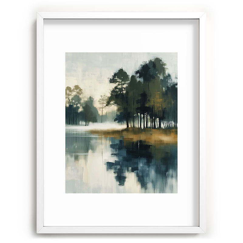 Country Lake II Framed Art Print Gallery Image 78